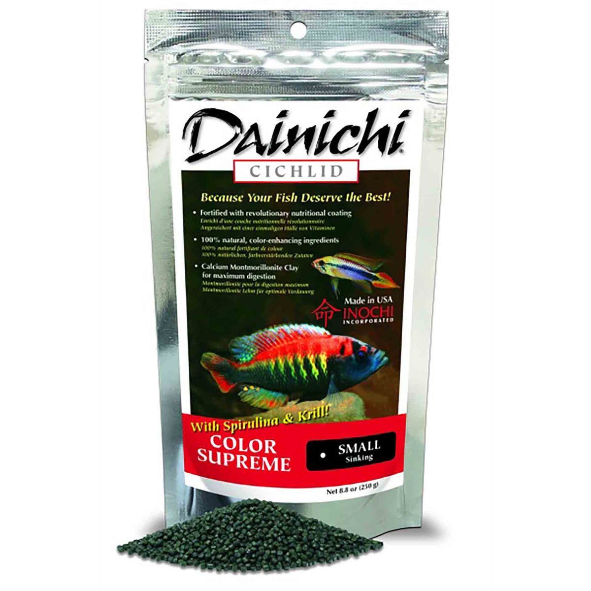 Dainichi Colour Supreme 100g Small Sinking Pellet