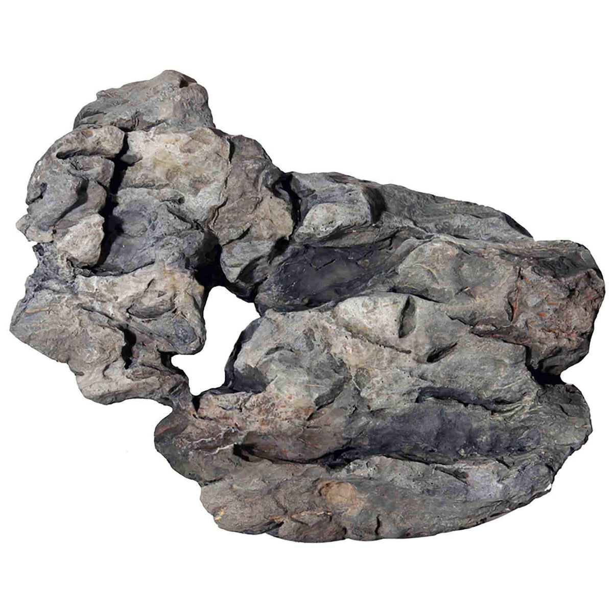 Aqua One Basalt Rock Medium 20 x 14.3 x 8.3cm - Rock Ornament