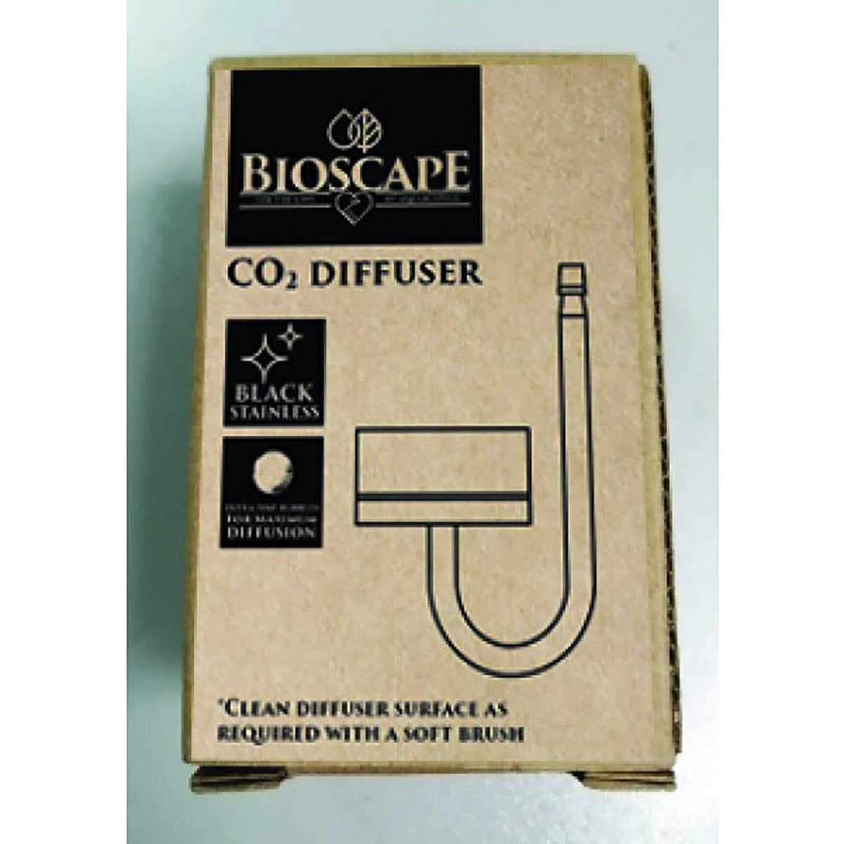 Bioscape CO2 Diffuser - Stainless Steel