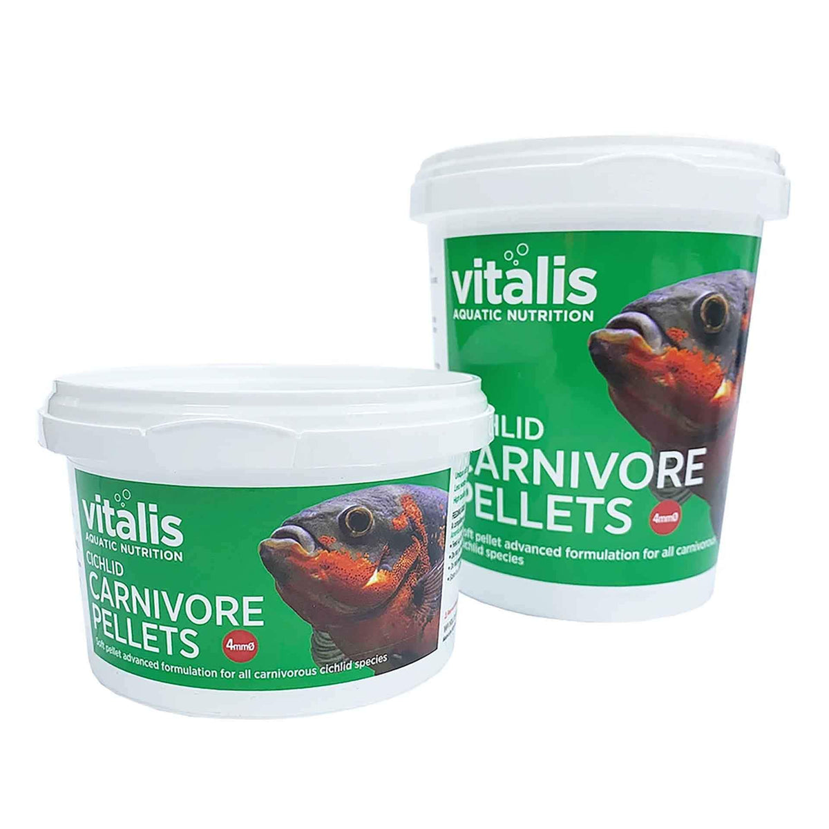 Vitalis Cichlid Carnivore Pellets 300g (4mm)