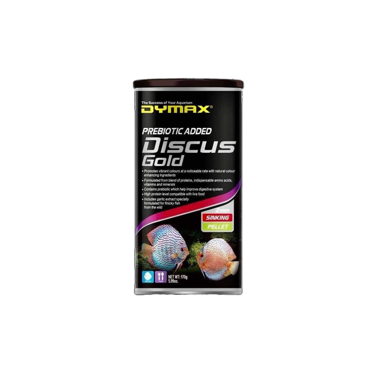 Dymax Discus Gold Sinking Pellets 170g