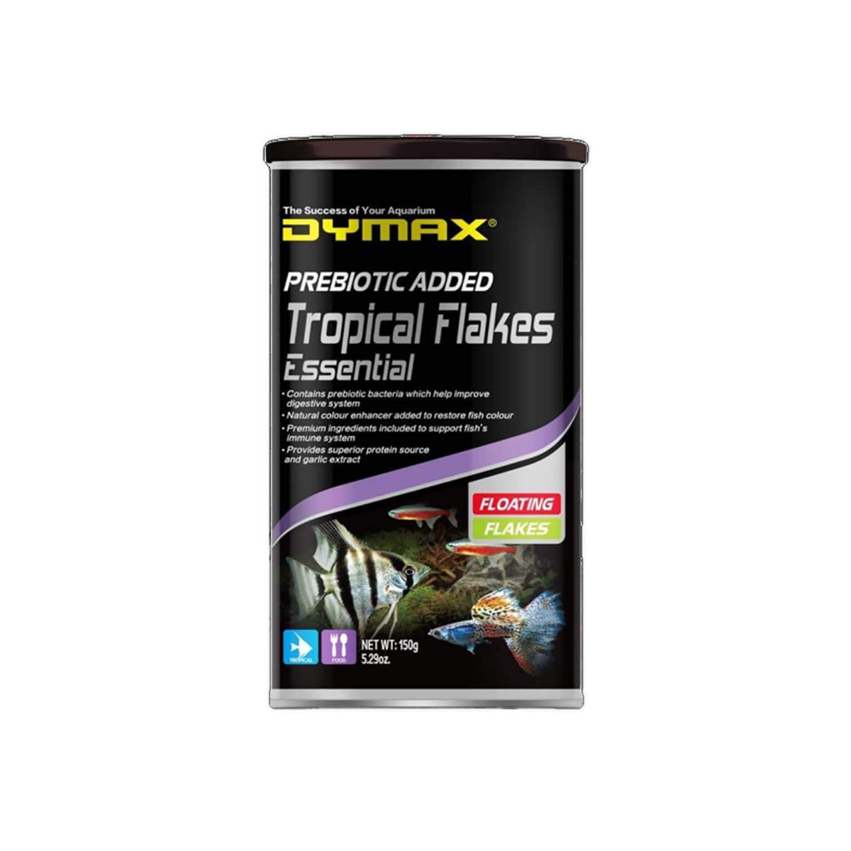 Dymax Essential Tropical Flakes Floating 150g