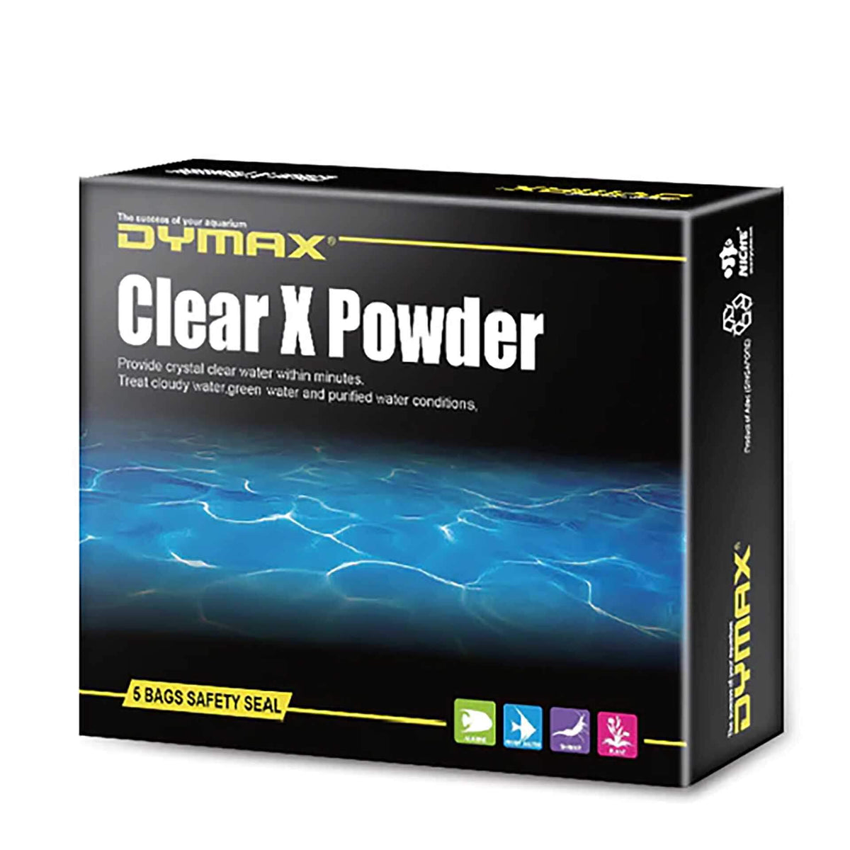 Dymax Clear X Powder - 5 Bags Safety Seal