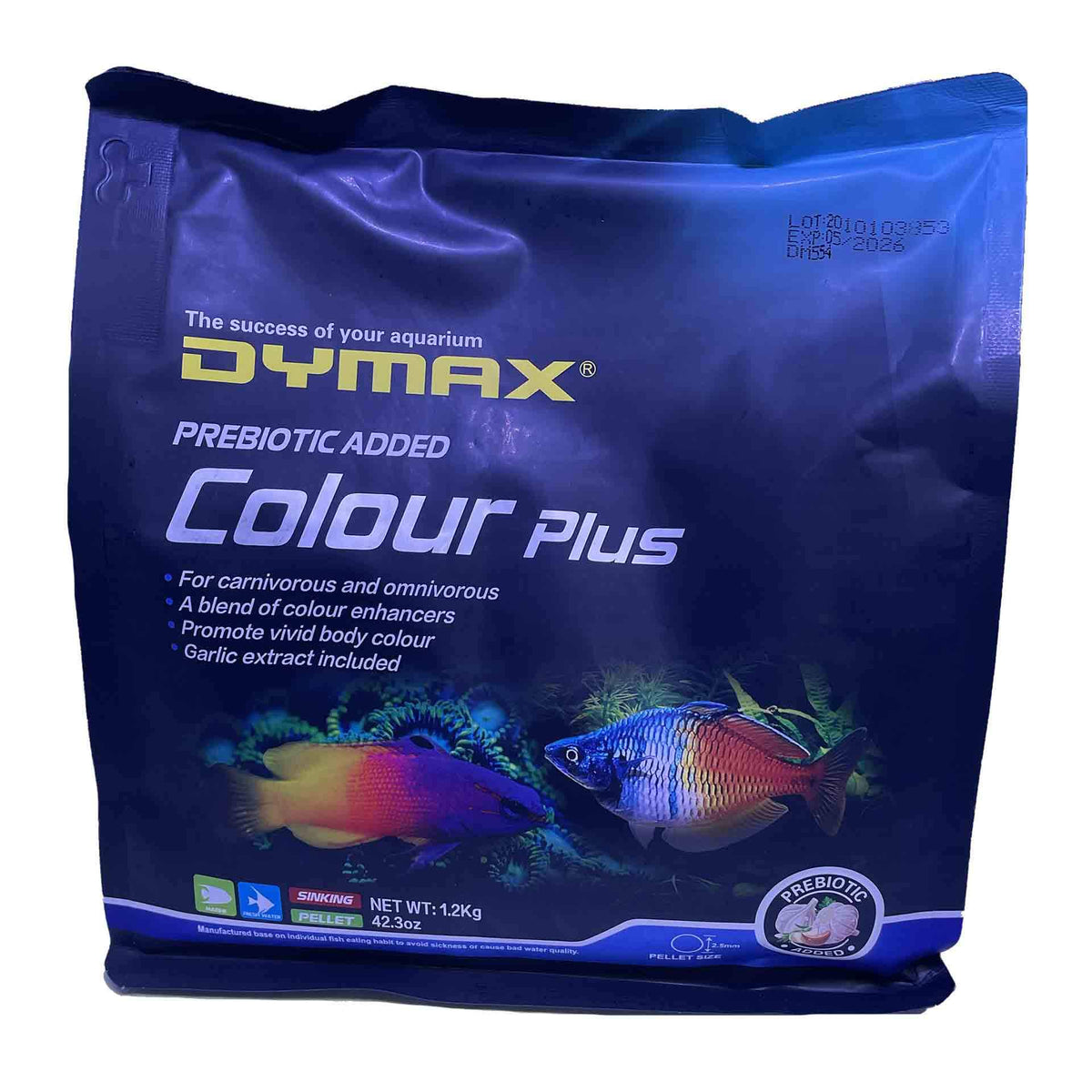Dymax Colour Plus MEDIUM Sinking Pellets 1.2Kg