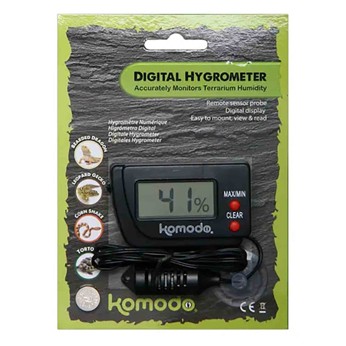 Komodo Hygrometer Digital