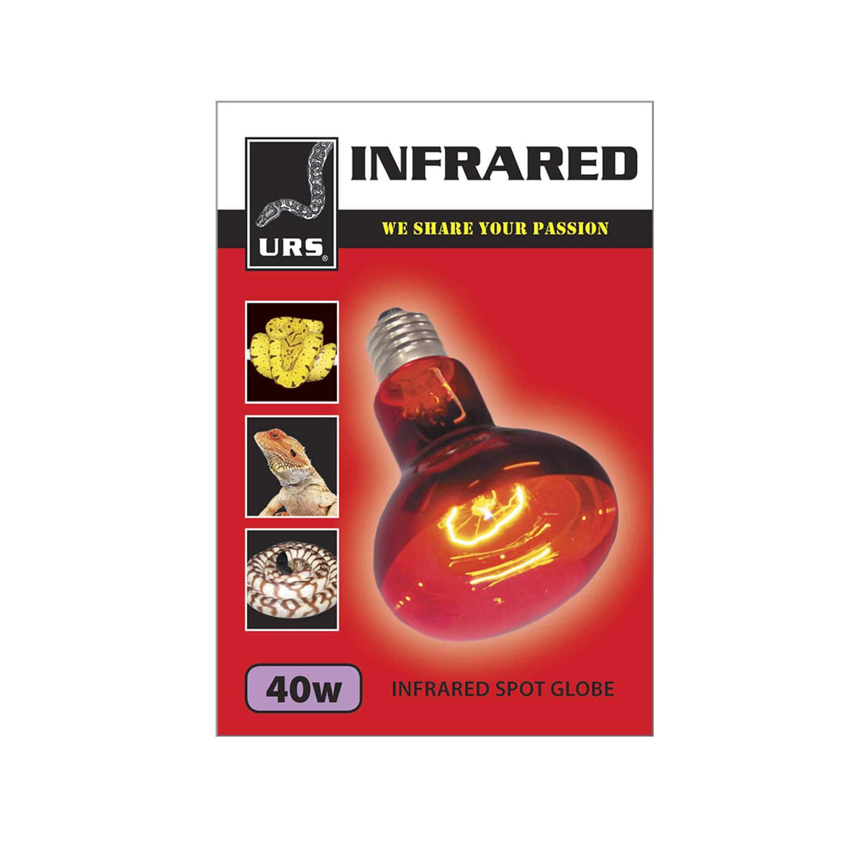 URS Infrared Spot Lamp 40w