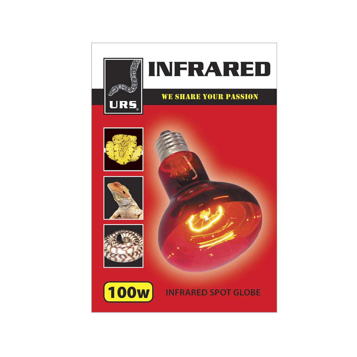 URS Infrared Spot Lamp 100w