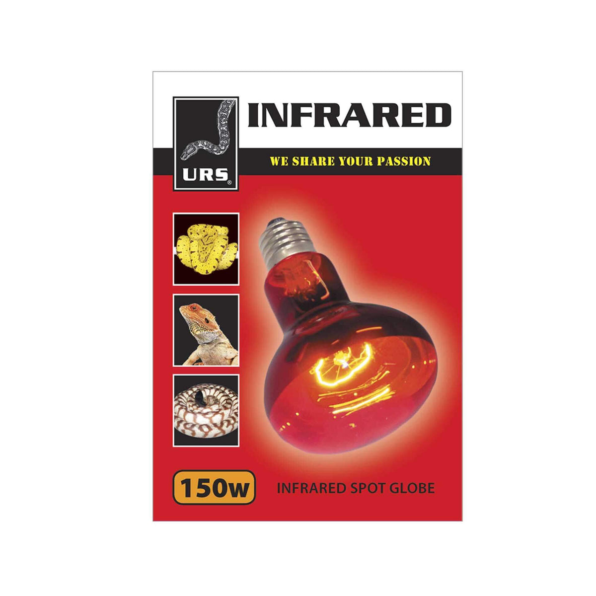 URS Infrared Spot Lamp 150w