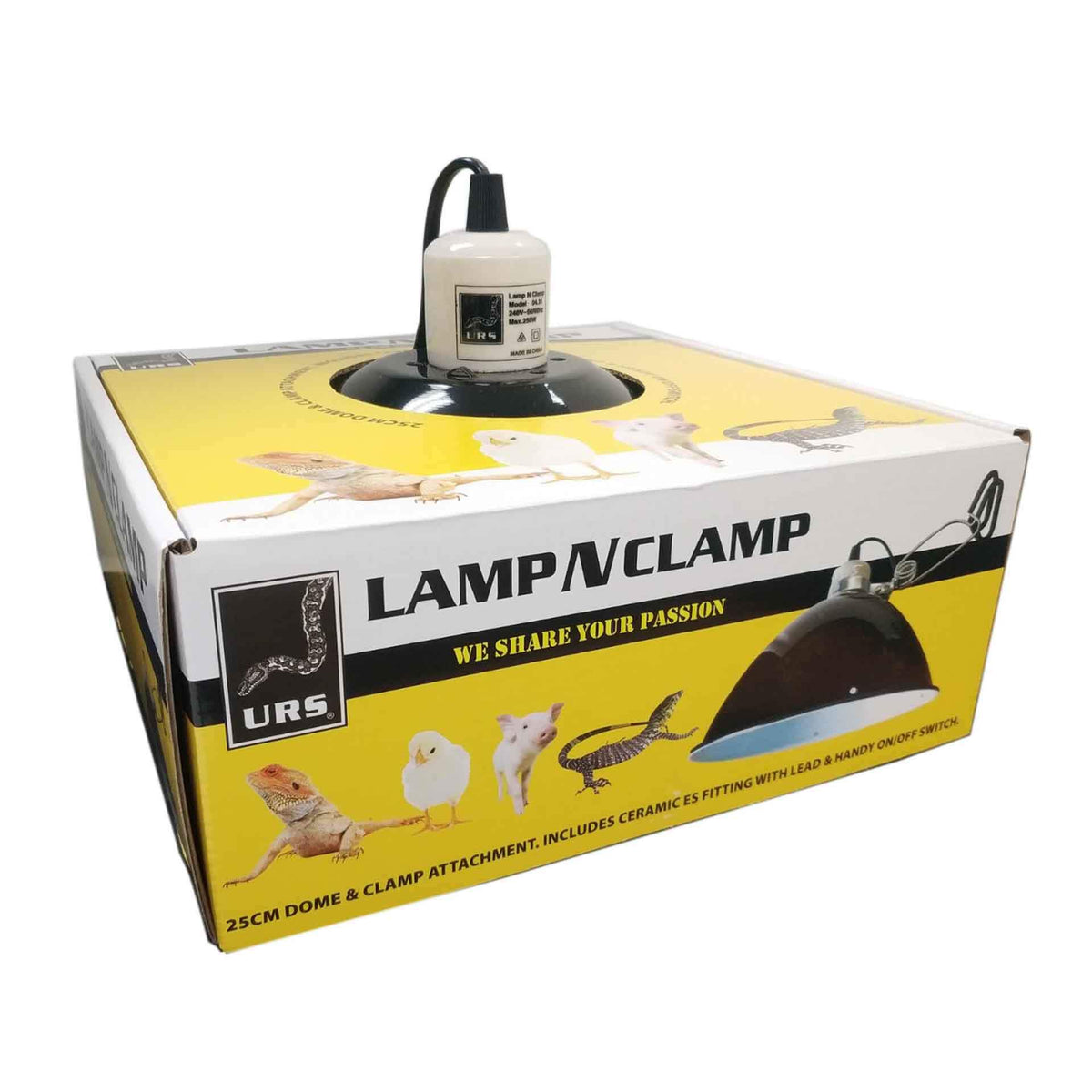 URS Lamp&#39;N&#39;Clamp 250mm
