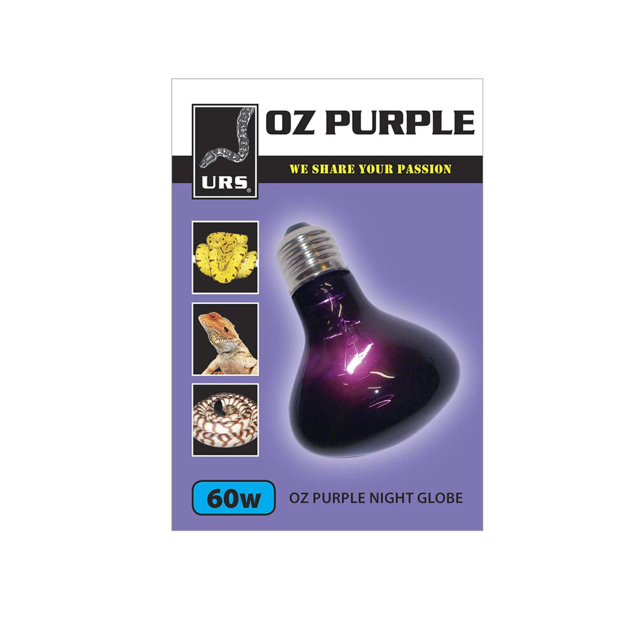 URS OZ Purple Night Heat and Light 60w