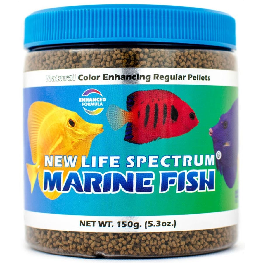 New Life Spectrum Marine Fish Regular 150g Sinking Pellet 1.0-1.5mm