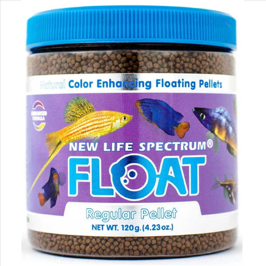 New Life Spectrum Regular Float Fish Diet 120g - Floating Pellet 1-1.5mm