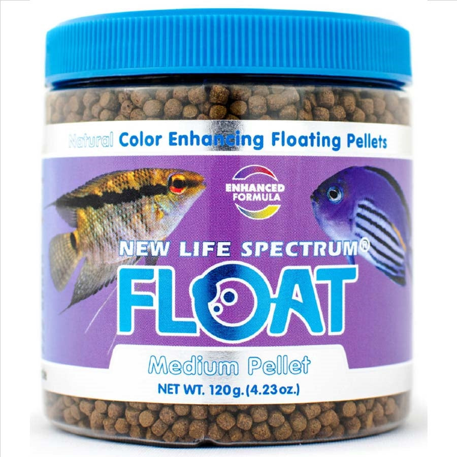 New Life Spectrum Medium Float Fish Diet 120g - Floating Pellet 2-2.5mm