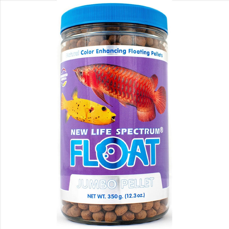 New Life Spectrum Jumbo Float Fish Diet 350g - Floating Pellet 7.5-8mm