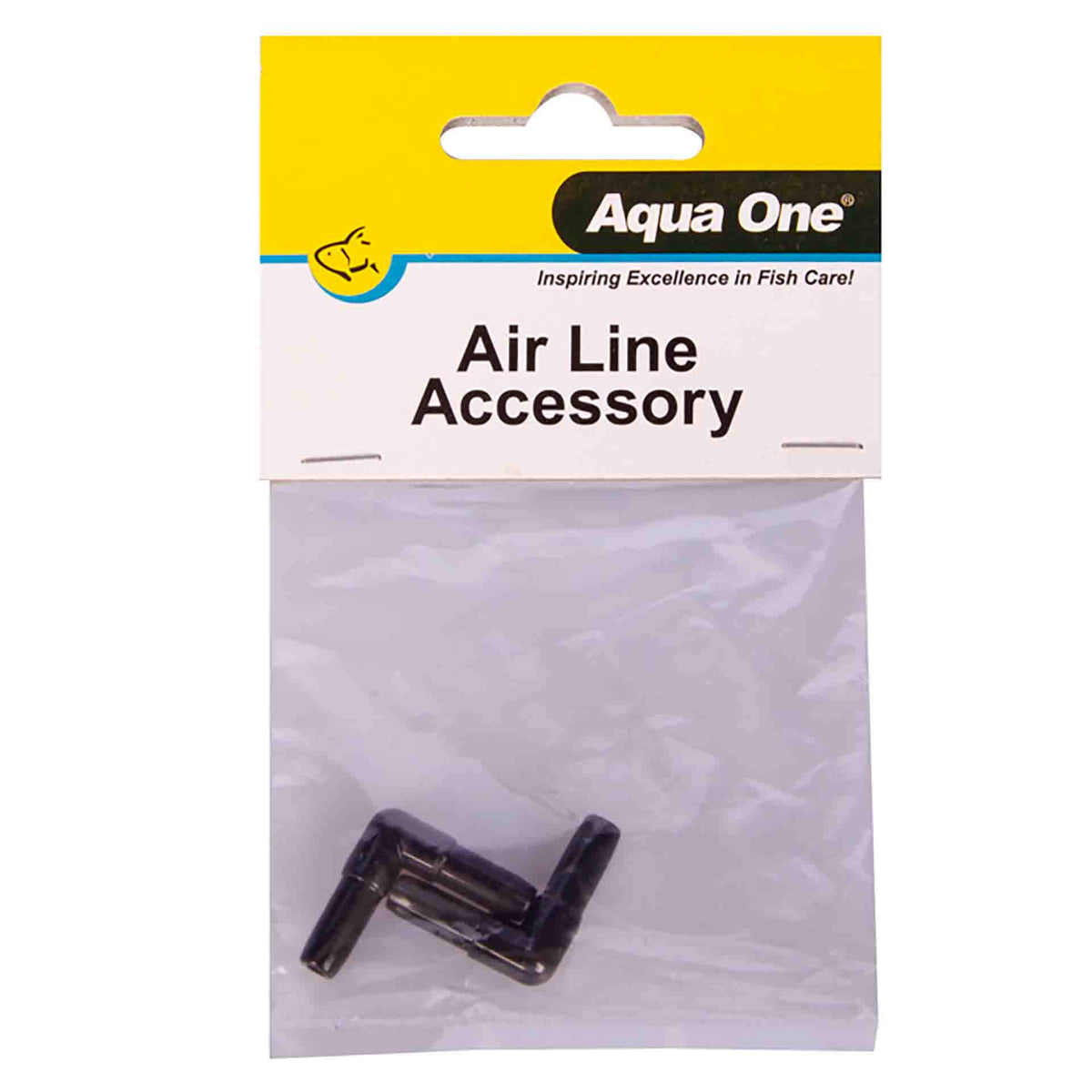 Aqua One Air Line Accessory Elbow 2pk