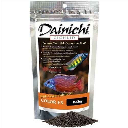 Dainichi Cichlid Colour FX Sinking Baby Pellet 2.5kg (1mm)