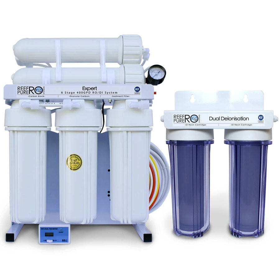 Reef Pure  Ro Systems Expert 6 Stage 400GPD (1500 litres per day)
