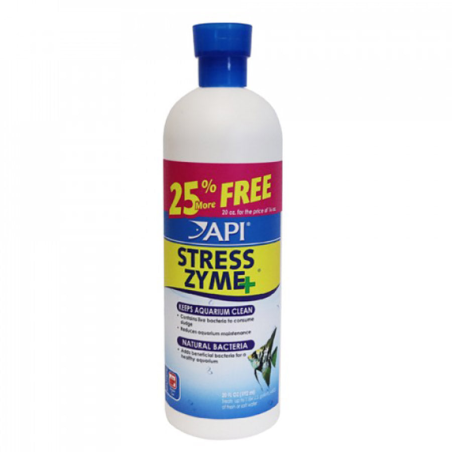 API Stress Zyme 592ml Improves Biological Filtration - Reduces Sludge
