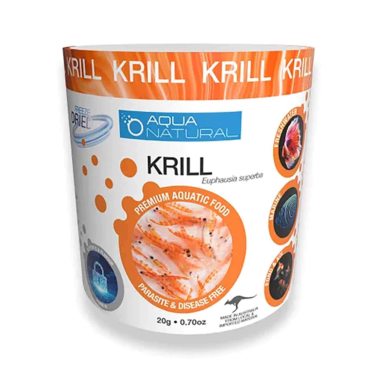 Aqua Natural Freeze Dried Krill 20g