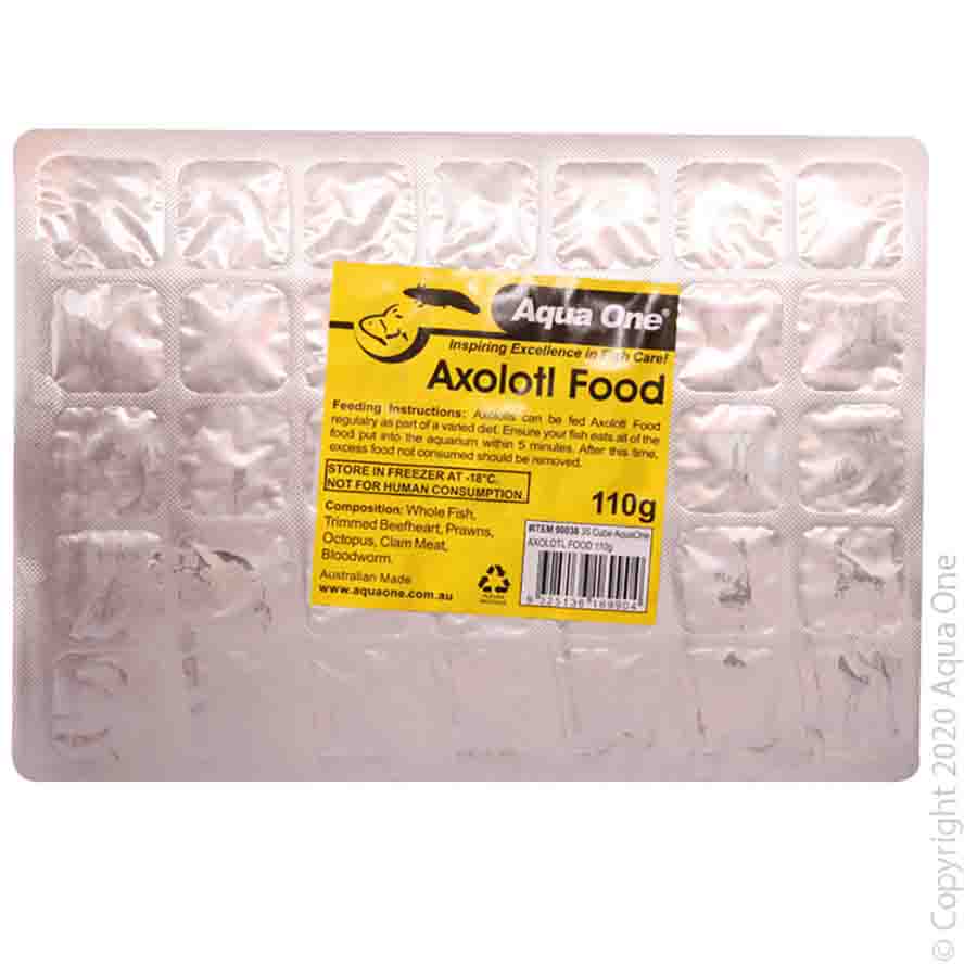 Aqua One Axolotl Food 110g - Frozen Food - In Store Pick Up Only