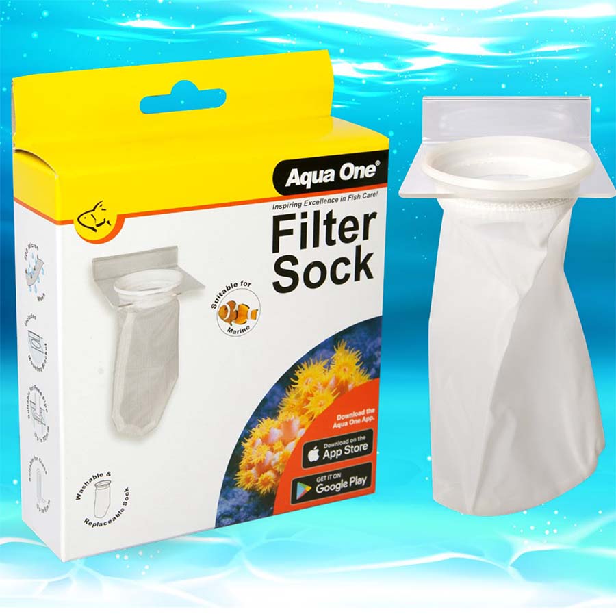 Aqua One Filter Sock and Acrylic Holder
