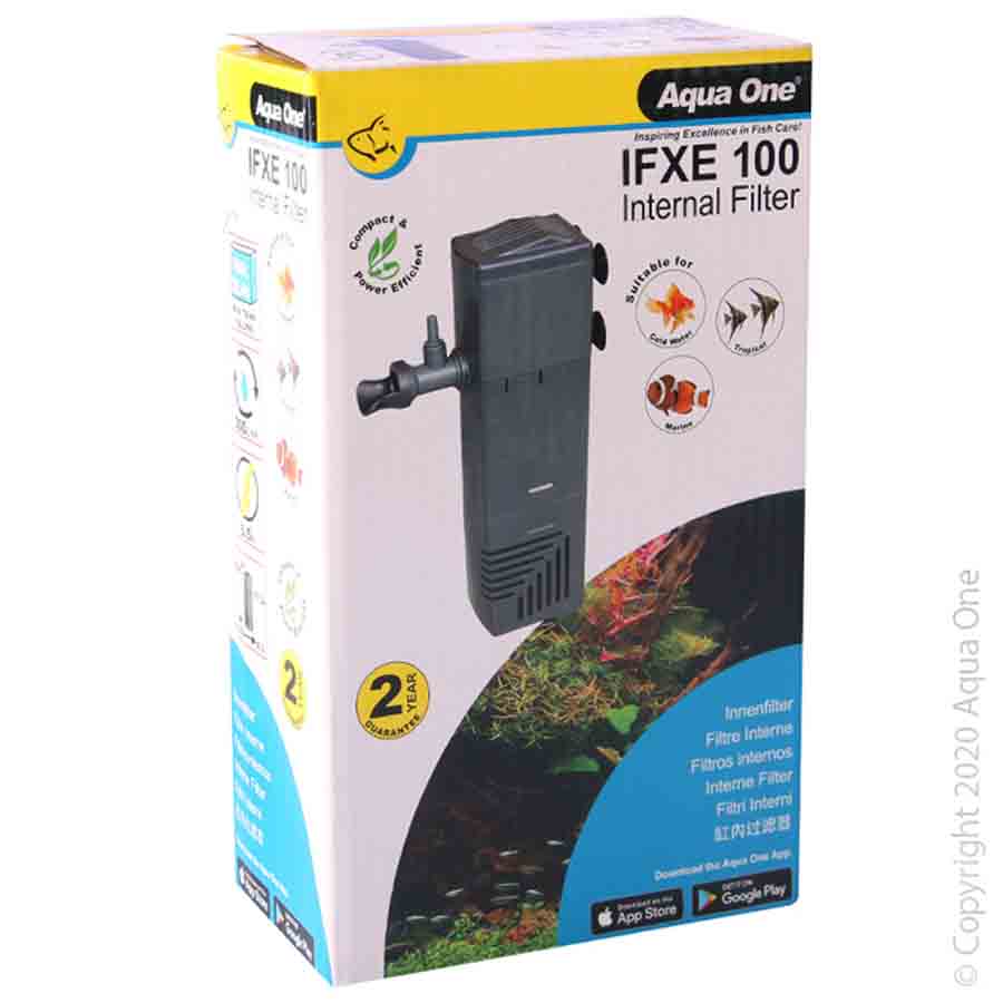 Aqua One IFXE 100 Internal Filter 350lph