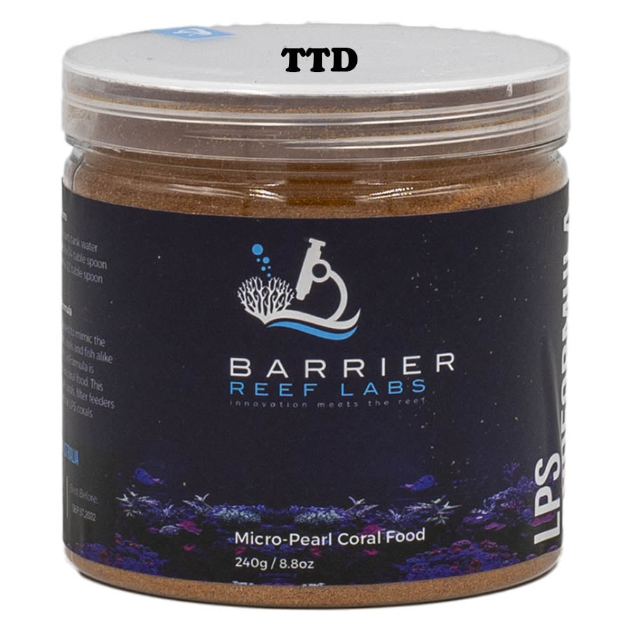 Barrier Reef Labs 240g Micro Pearl Coral Food for LPS