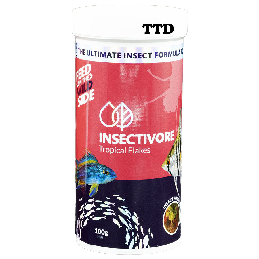 Bioscape Insectivore Tropical Fish Flake Food 100g
