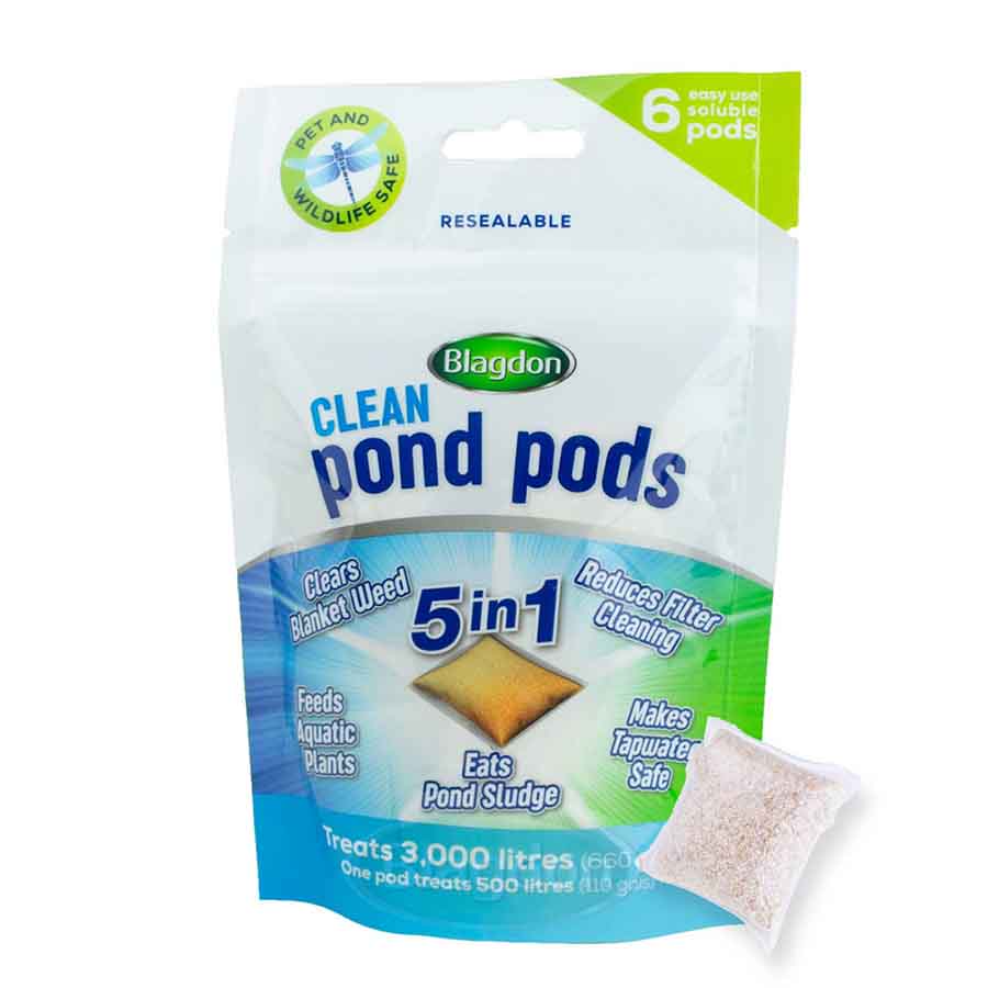 Blagdon Clean Pond Pods 5 in 1 Filter Pods 6pk