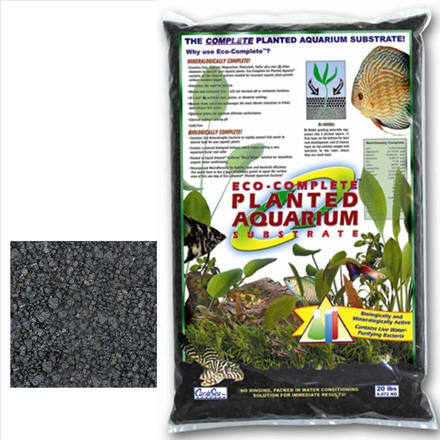 Carib Sea Eco Complete Black 9.1kg Gravel **