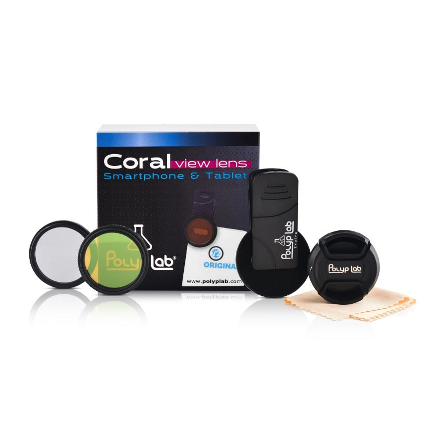 Polyp Lab Coral View V2 Lens for Smartphone and Tablet Coral Photography