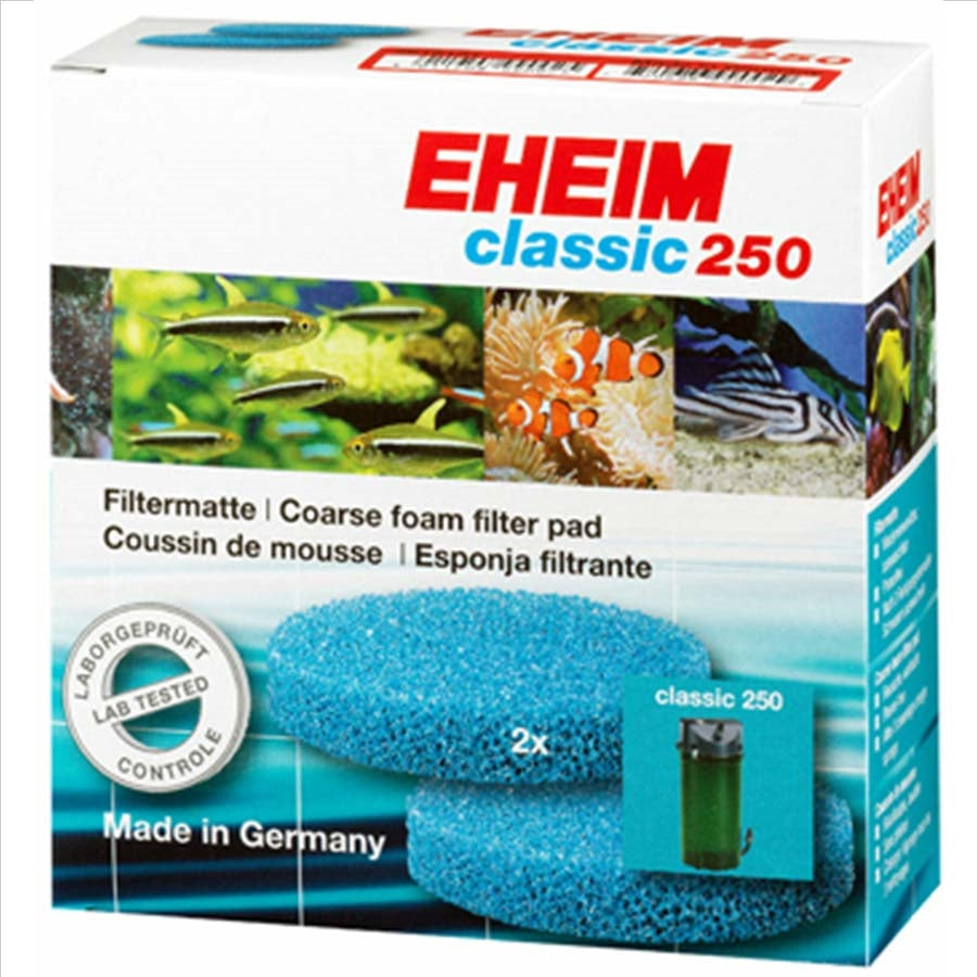 Eheim Classic 250 - 2213 Foam Filter Pad 2 Pack