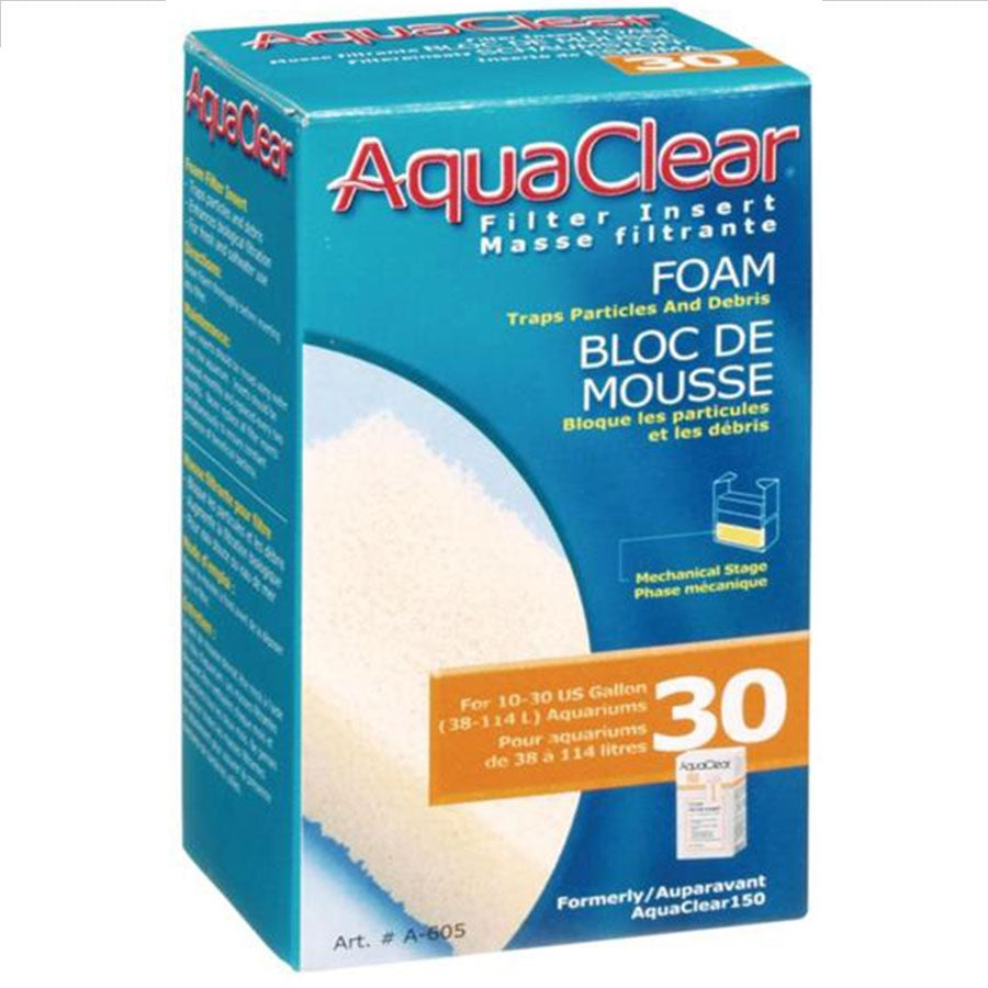 AquaClear 30 Replacement Foam Sponge Block