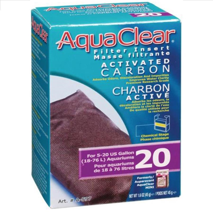 AquaClear 20 Replacement Activated Carbon Insert