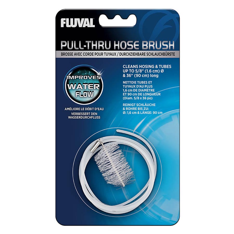 Fluval Pull Thru Hose Brush Set - Cleaning Brush Pack