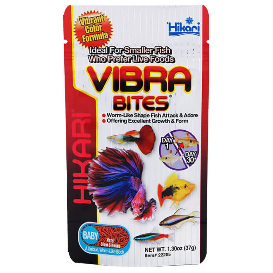 Hikari Baby Vibra Bites 37g Sinking Pellet Fish Food