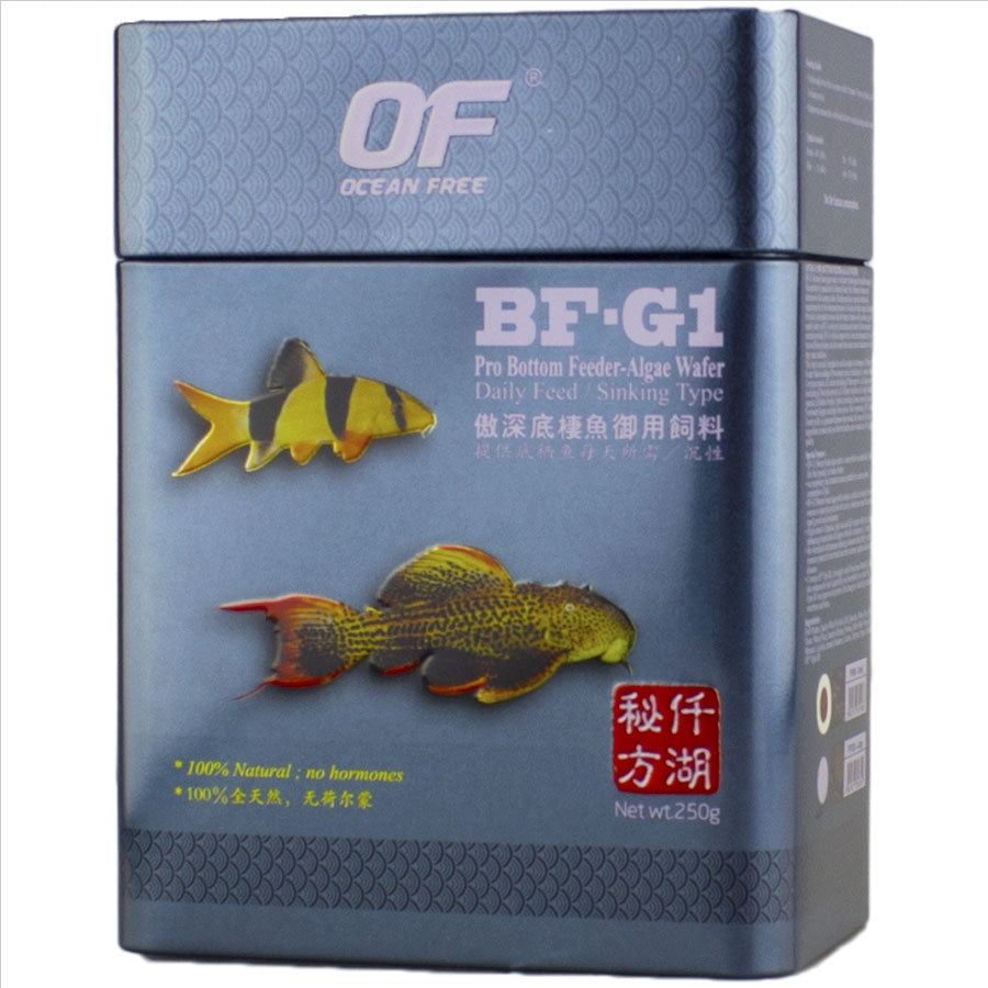 OF Ocean Free BF-G1 Pro Bottom Feeder - Algae Wafer 250g (Large)