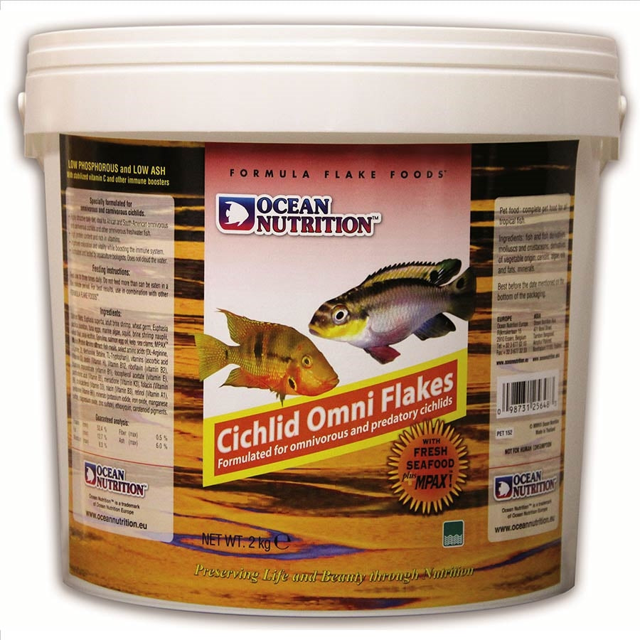 Ocean Nutrition Cichlid Omni Flakes 2kg