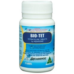 Aquasonic Bio Tet 25 Tabs - Broad Spectrum Antibiotic - Australian Made