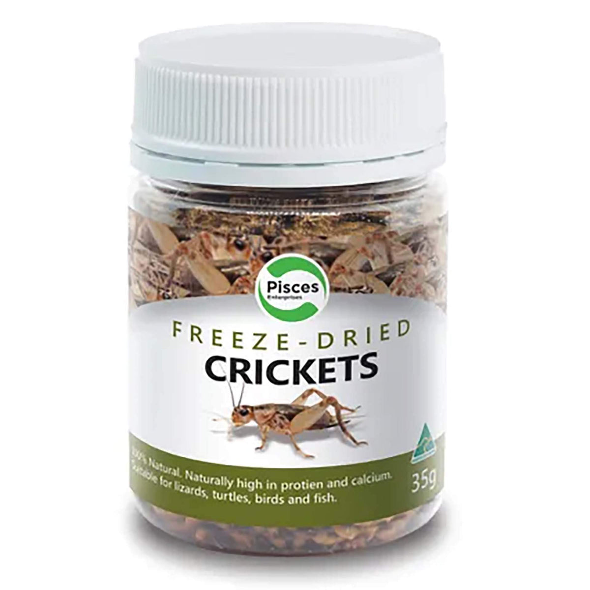 Pisces Freeze-dried Crickets Jar 35g