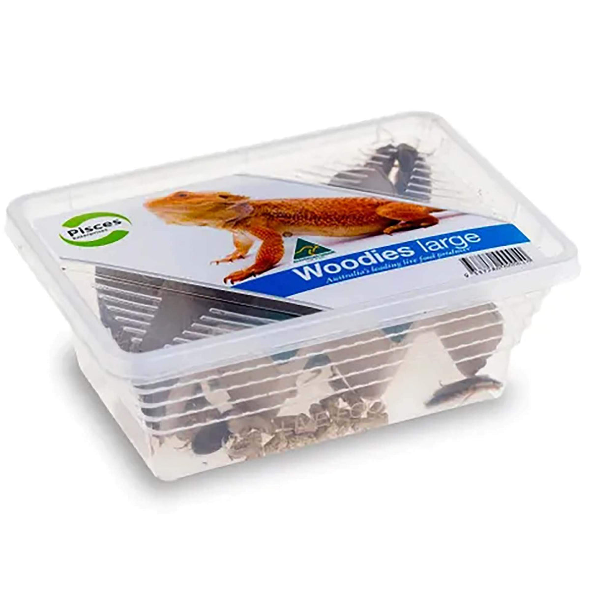 Pisces Woodies Large - 50g Tub Live Food - Instore Pick Up Only
