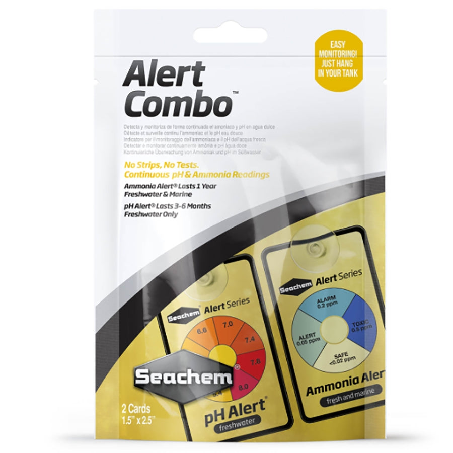 Seachem Alerts Combo Pack pH and Ammonia Constant Test