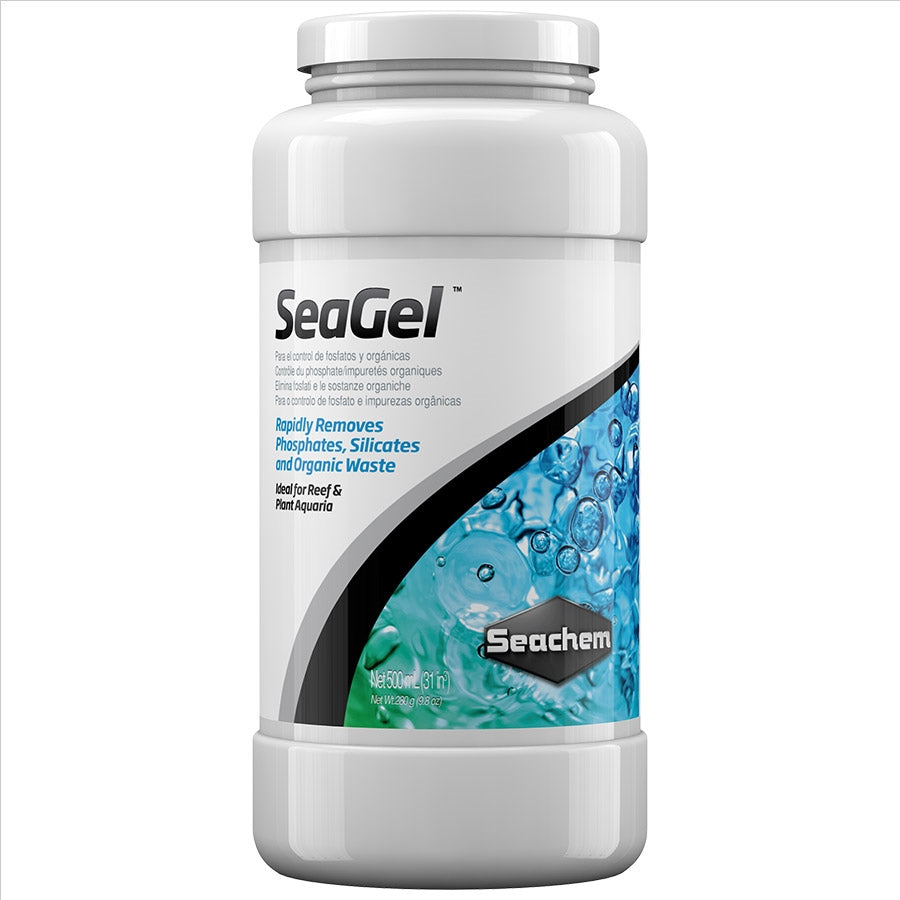 Seachem SeaGel 500ml Removes Phosphates and silicates