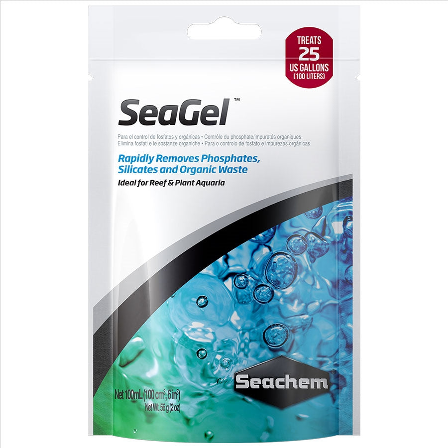 Seachem SeaGel 100ml Removes Phosphates and silicates