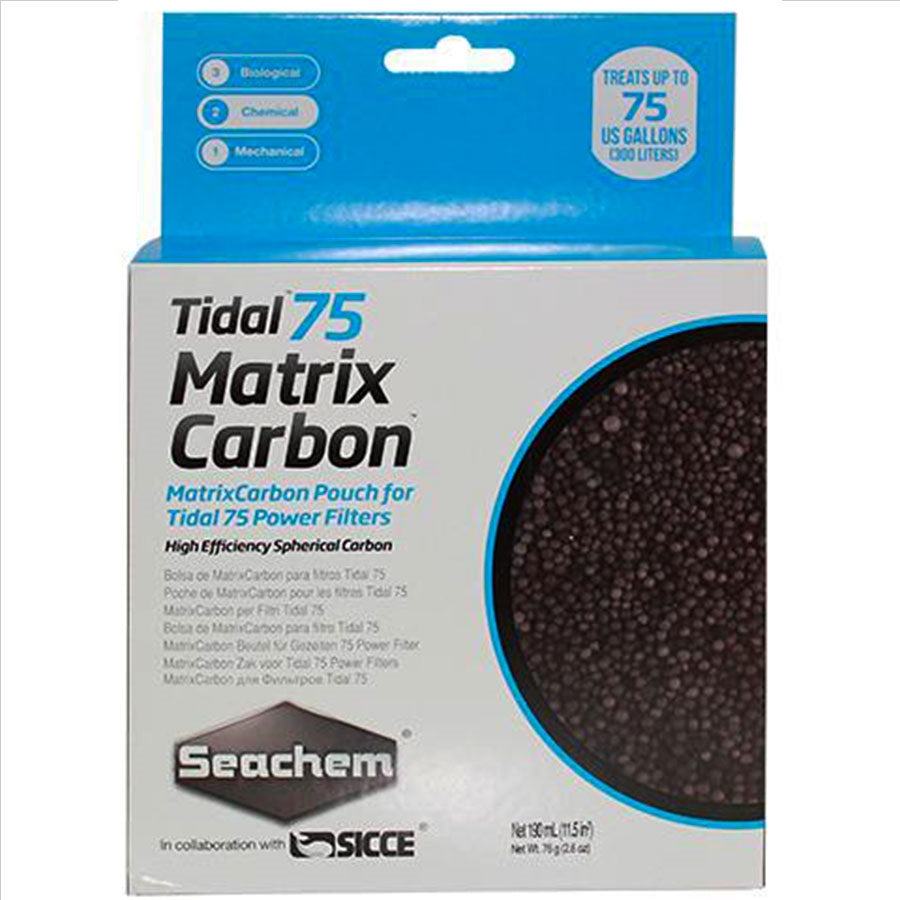 Seachem Tidal 75 Matrix Carbon Pack 190ml