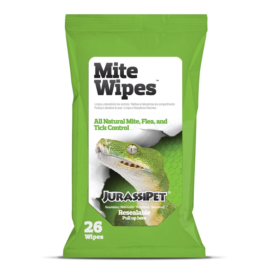 Jurassipet Mite Wipes - 26 wipes by Seachem
