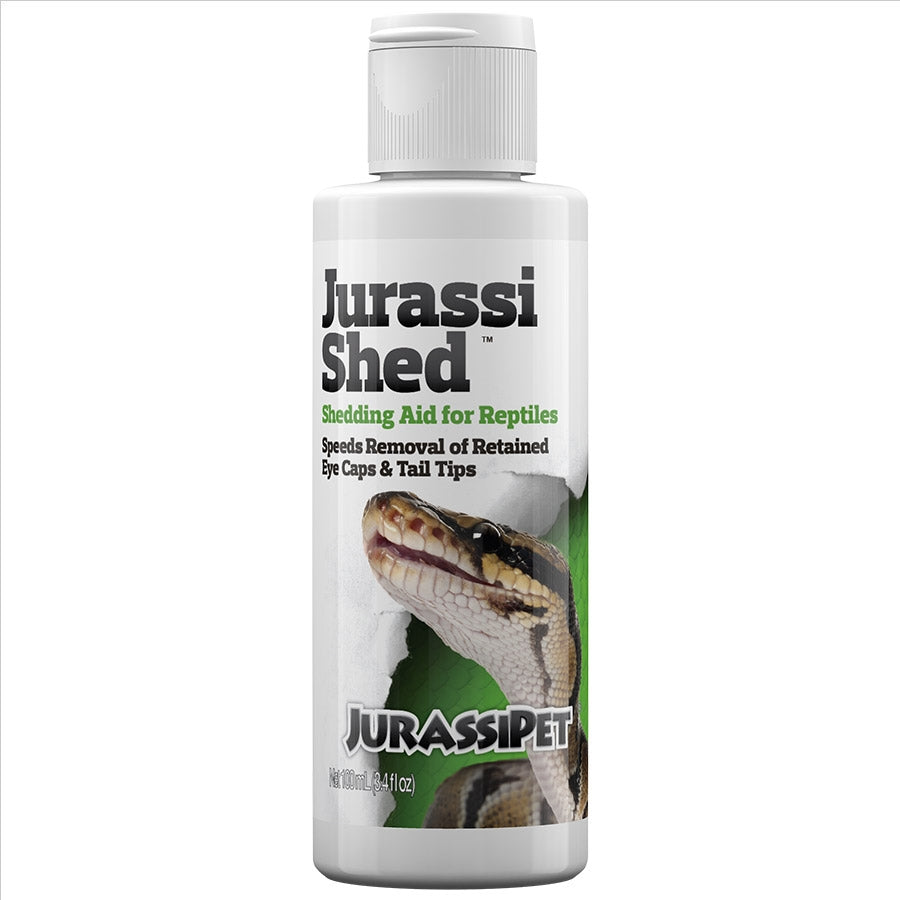 JurassiShed 100g helps with shedding reptiles. By Seachem