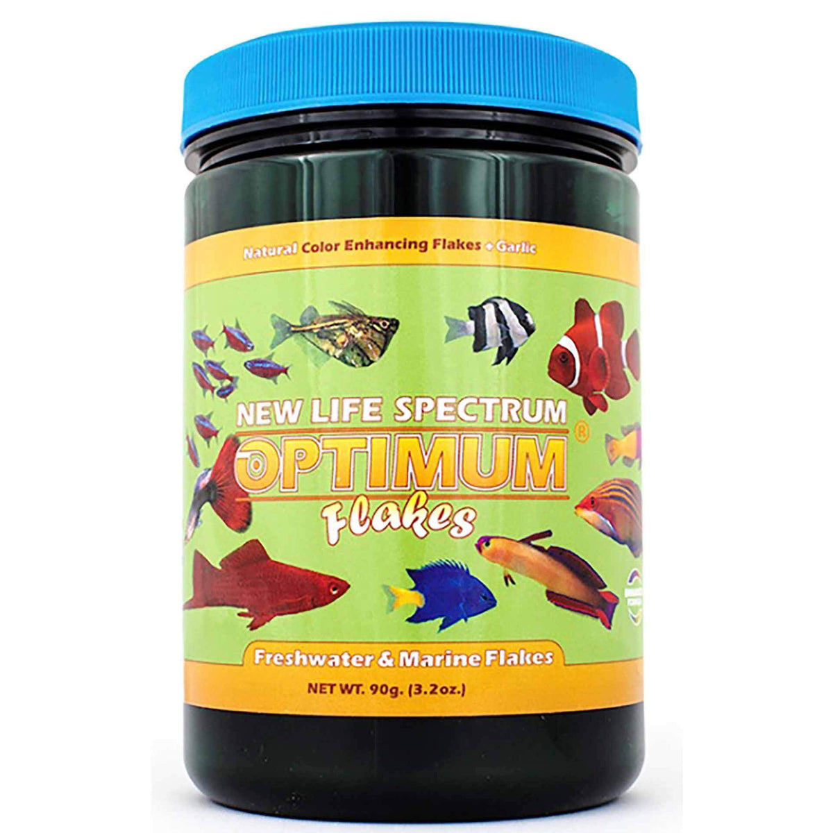New Life Spectrum Optimum Flakes Freshwater & Marine Floating 90g