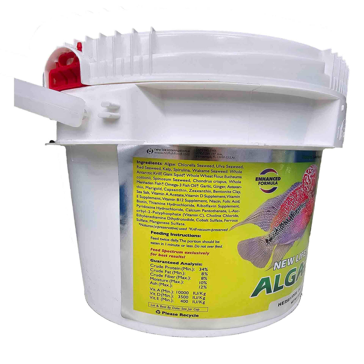 New Life Spectrum AlgaeMax Jumbo 2.2kg - 7.5-8mm Algae max