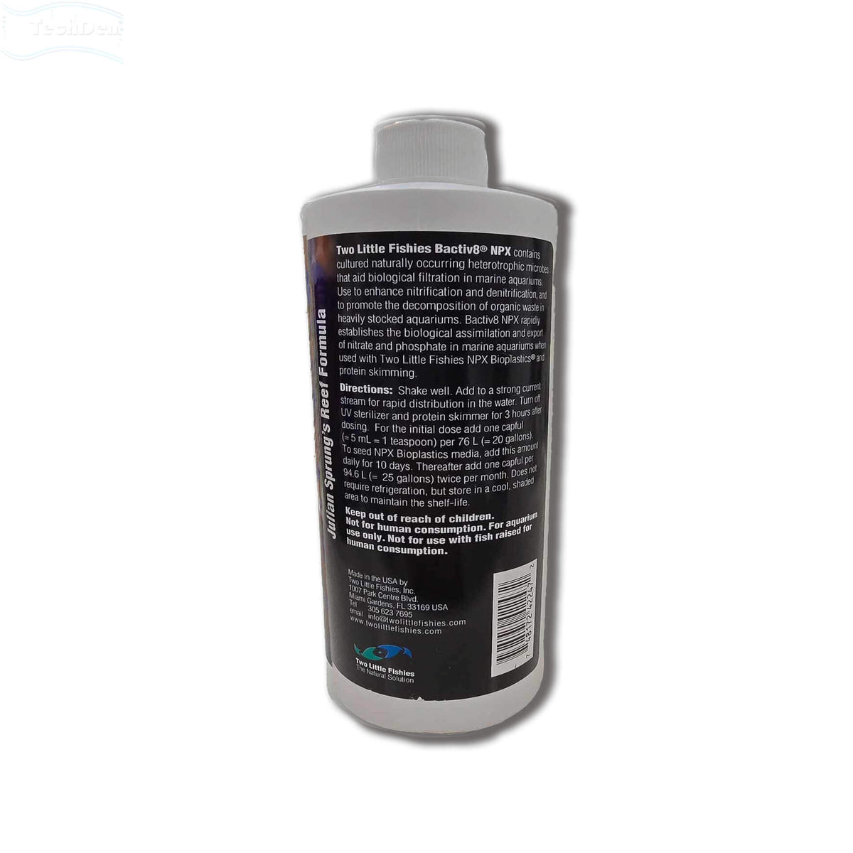 Two Little Fishies Bactiv8 NPX 500ml